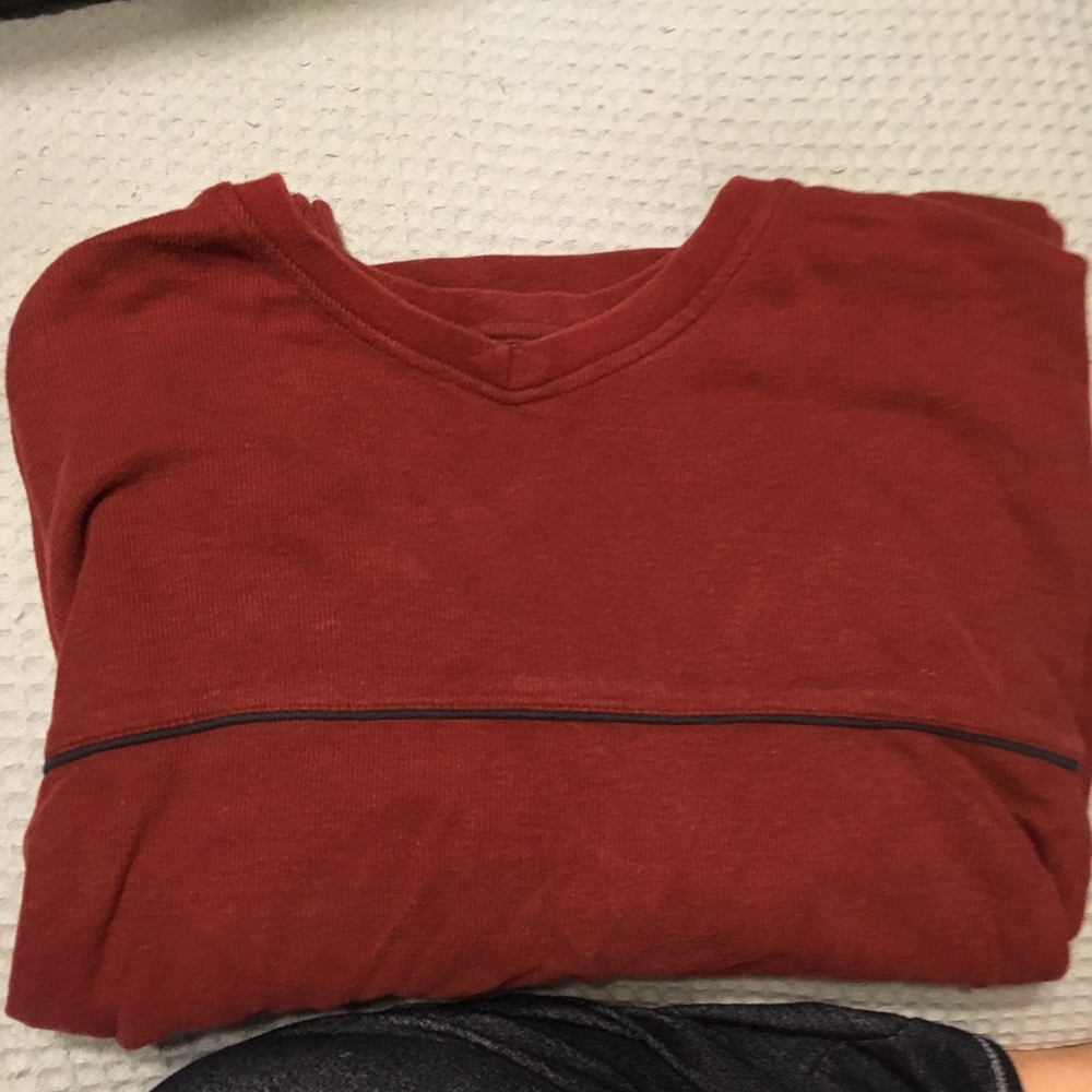 Route 66, Long sleeve shirt, burgundy, 3x